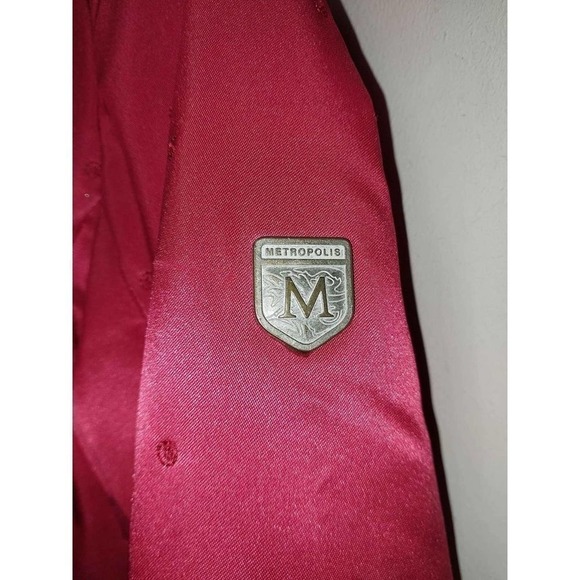 Metropolis Legacy Red hooded coat. Size 4 - Picture 4 of 9